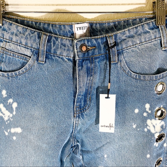 Splattered Paint jeans NWT - Picture 7 of 7